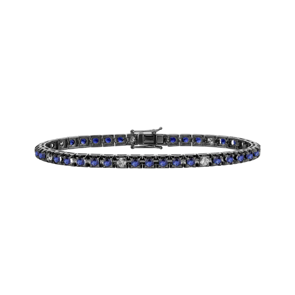 Diamond bracelet with Sapphire Ralana