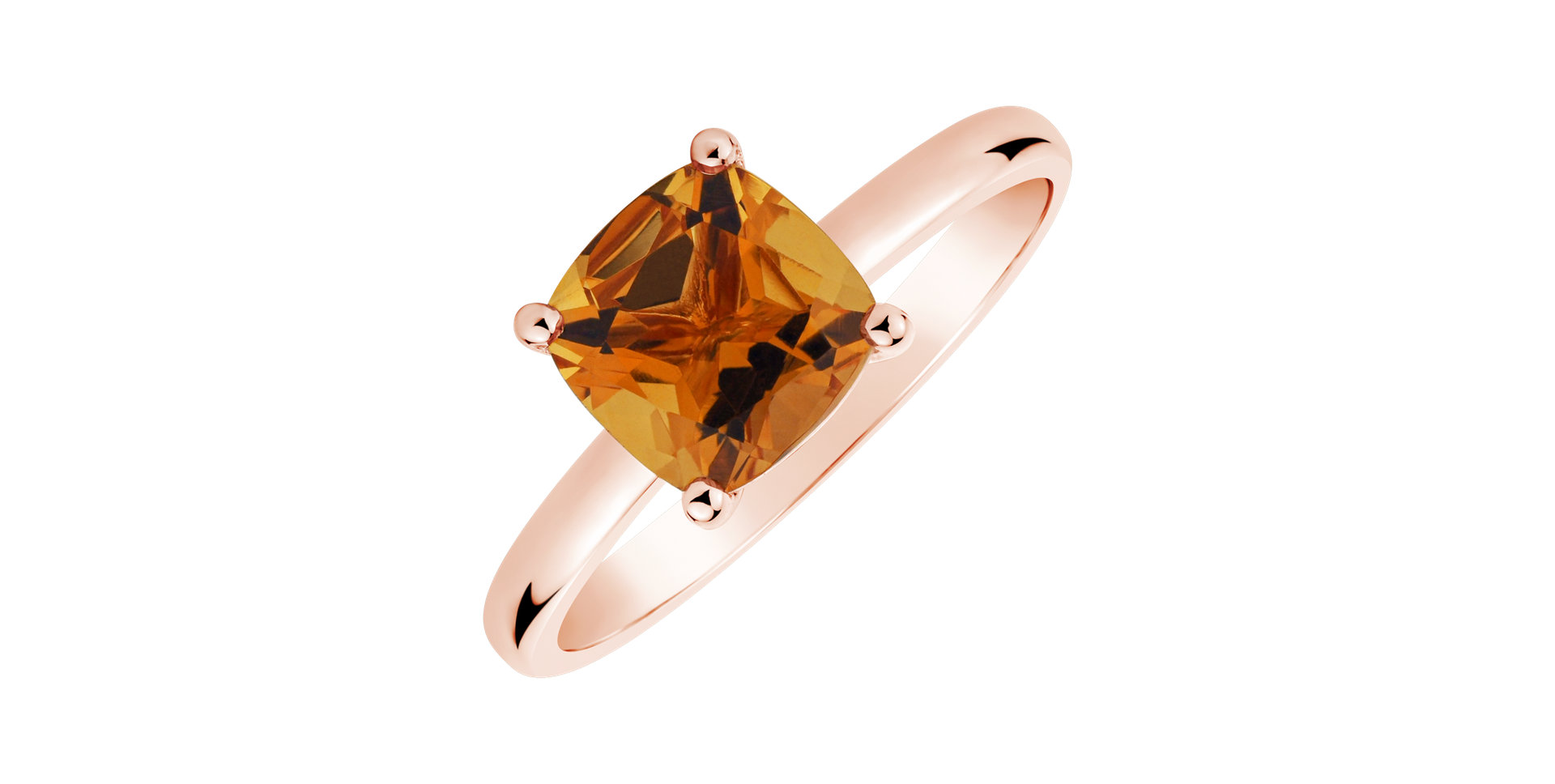 Ring with Citrine Madeira Bonbon