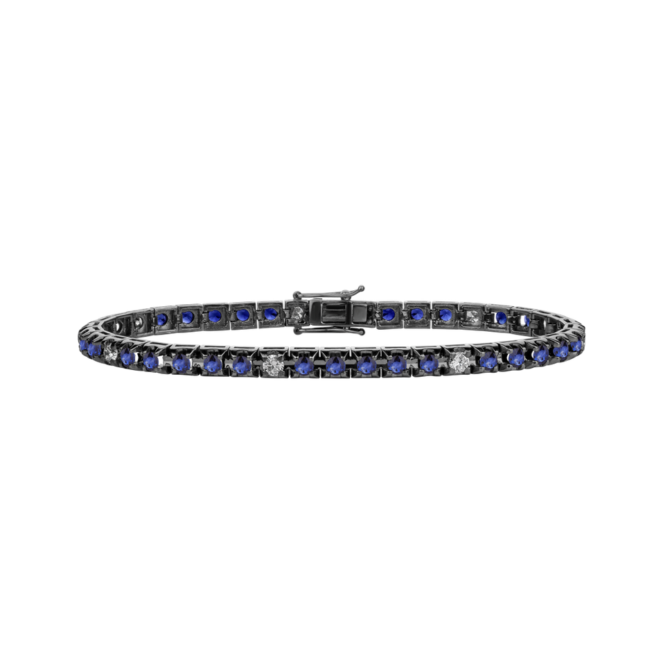 Diamond bracelet with Sapphire Ralana