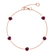 Bracelet with Rhodolite Roggeveen2