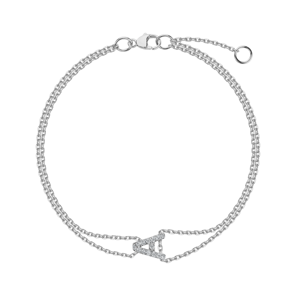 Diamond bracelet Magic Letter