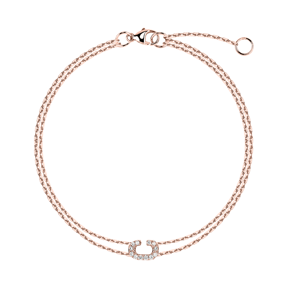 Diamond bracelet Magic Letter