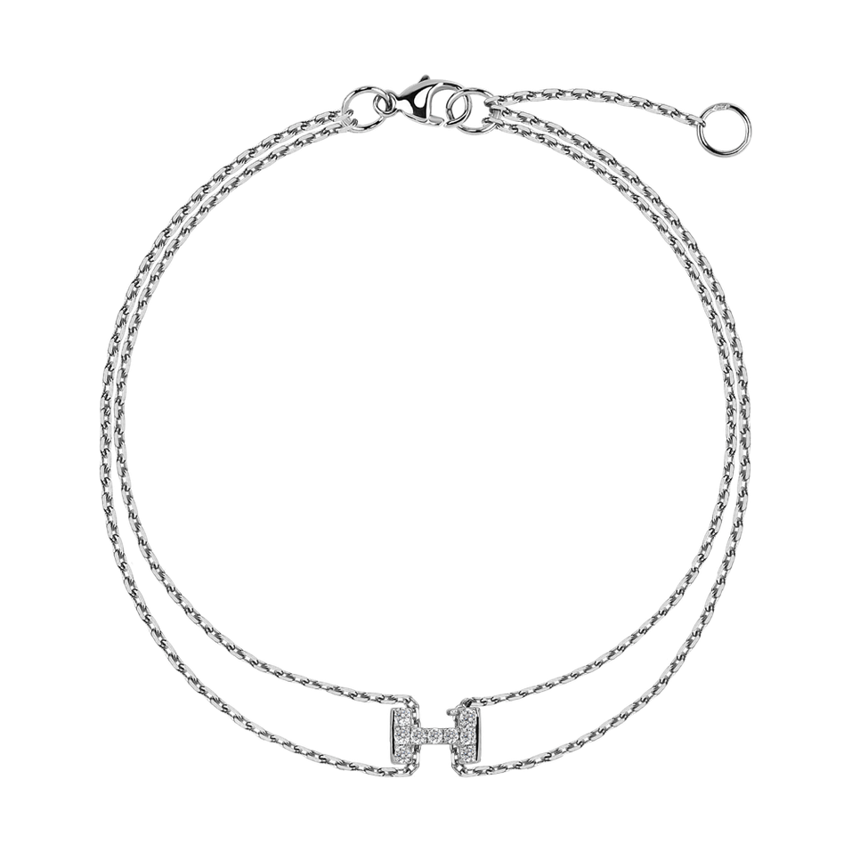Diamond braclet Magic Letter