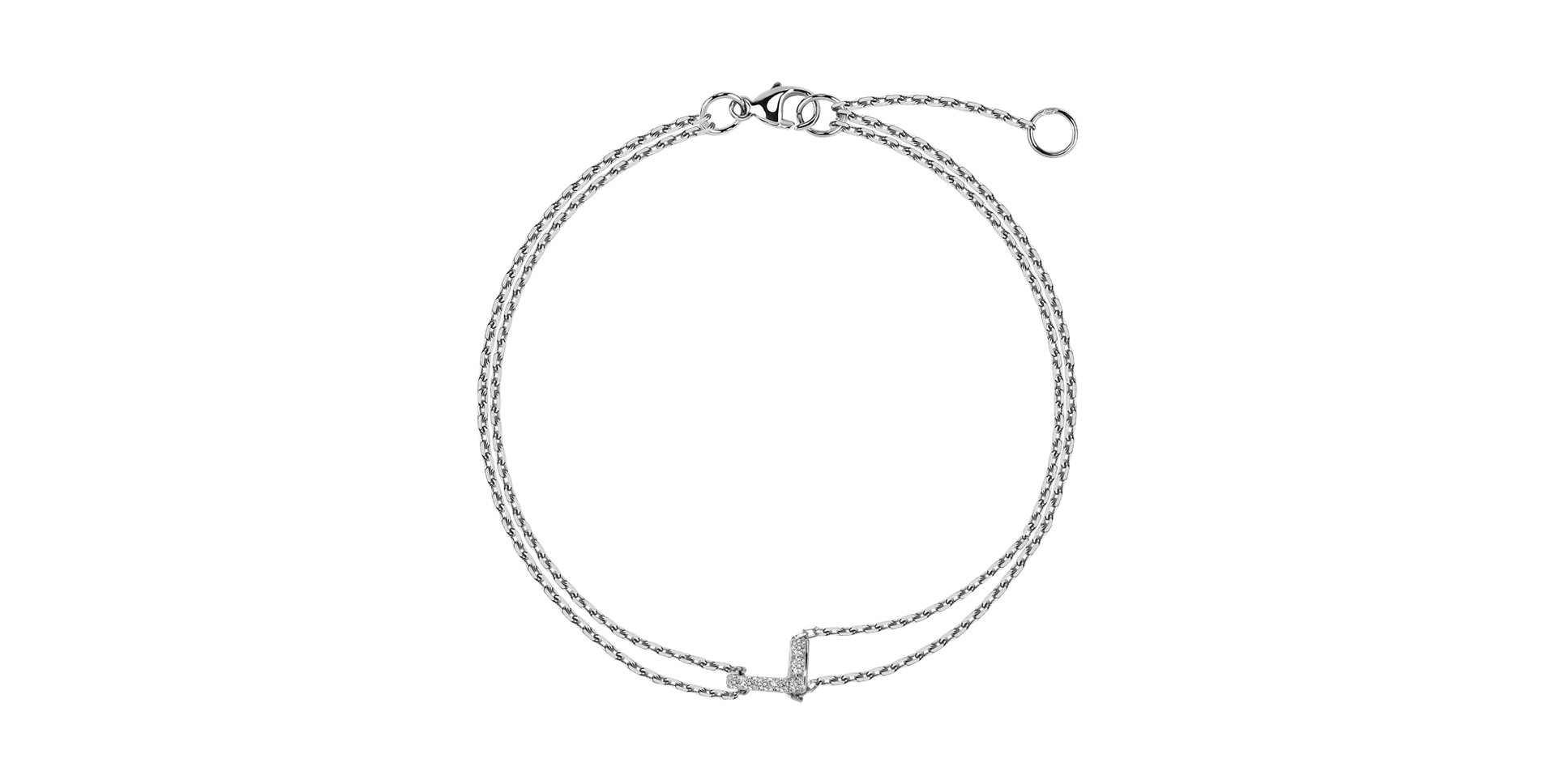 Diamond bracelet Magic Letter