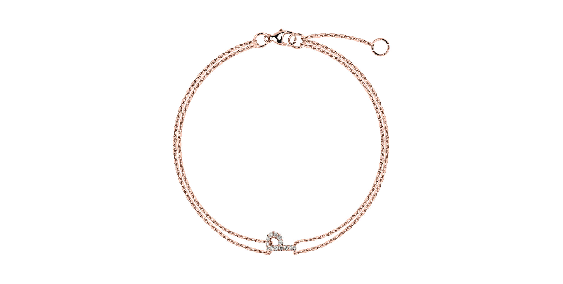 Diamond bracelet Magic Letter