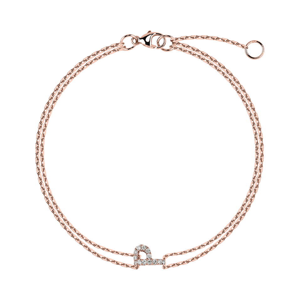 Diamond bracelet Magic Letter