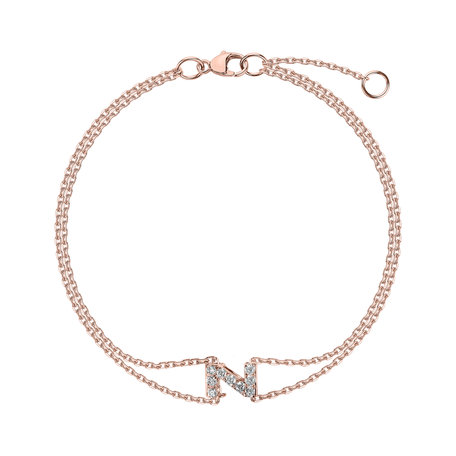 Diamond bracelet Magic Letter