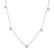14ct white gold diamond necklace Serene Night2