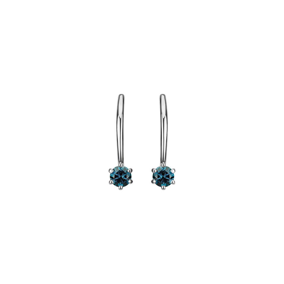 14ct white gold diamond earrings Everyday Glow