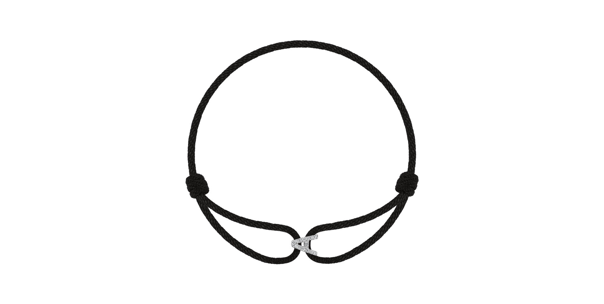 Diamond bracelet Alphabet Delight