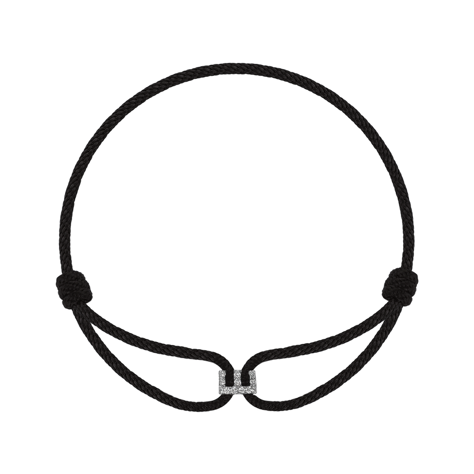 14ct white gold diamond bracelet Brilliant necklace Waterfall Heaven