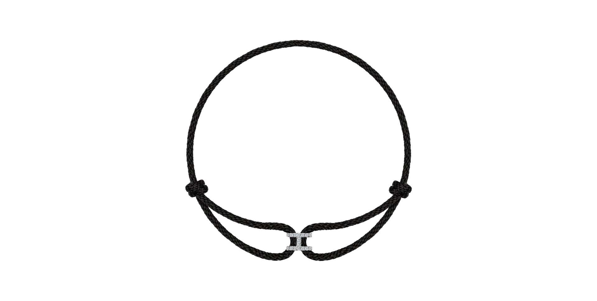 Náramok s diamantmi Alphabet Delight