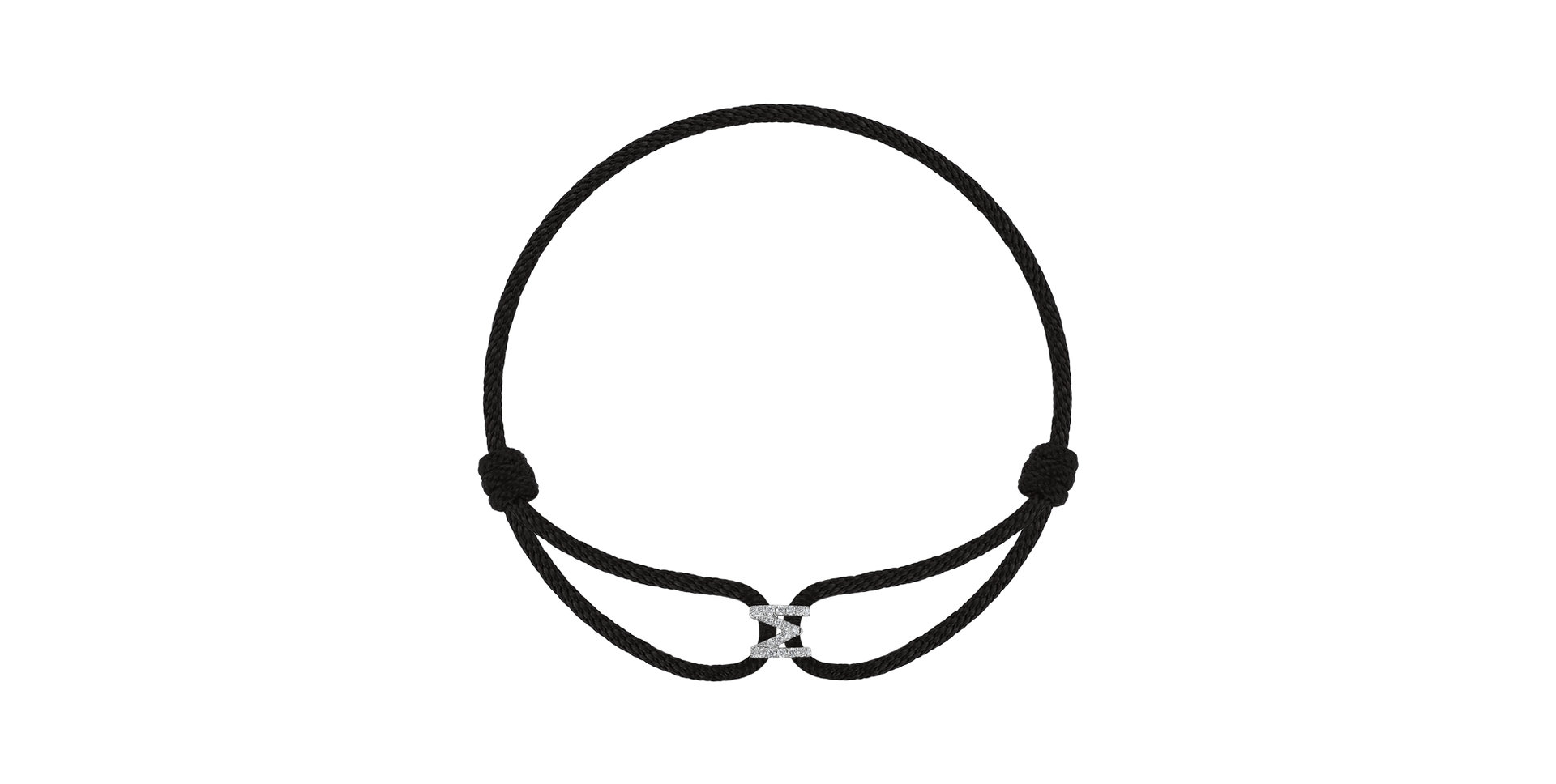 Diamond bracelet Alphabet Delight