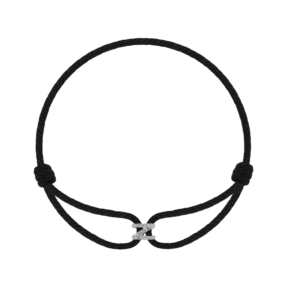 Diamond bracelet Alphabet Delight