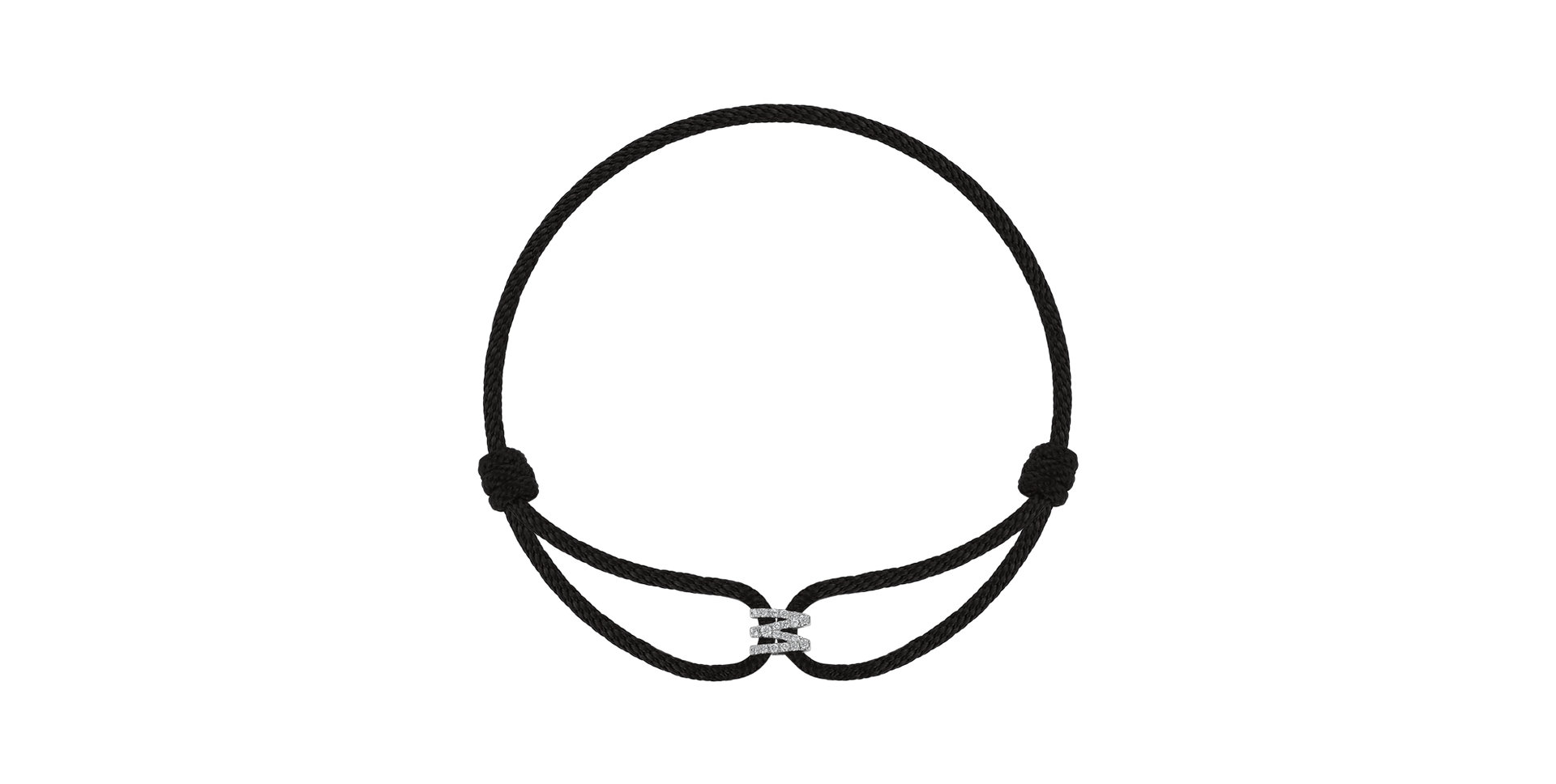 Diamond bracelet Alphabet Delight