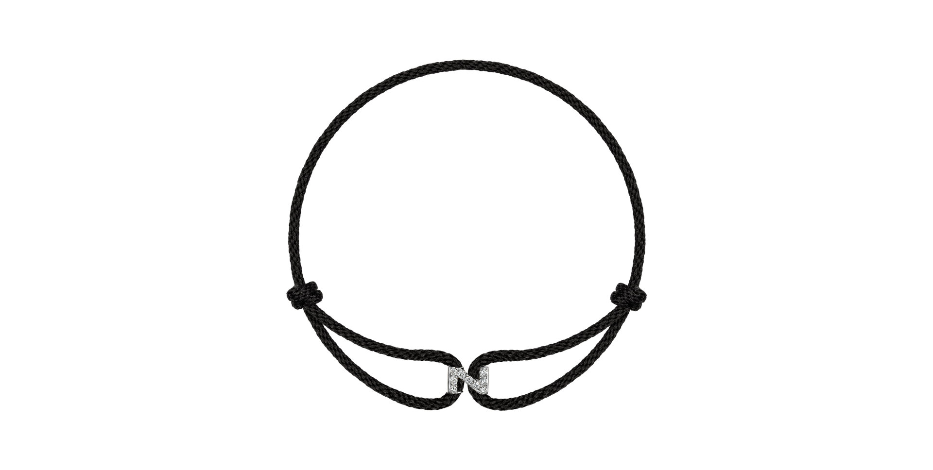 Diamond bracelet Alphabet Delight