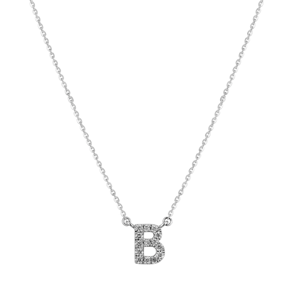 Diamond necklace Shiny Alphabet