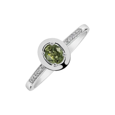 14ct white gold diamond ring Mystic Mirage