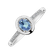 Diamond ring with Sapphire Sapphire Princess2