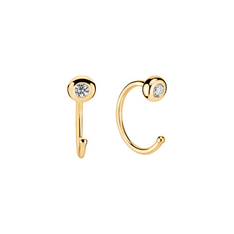 Diamond earrings Low Dot