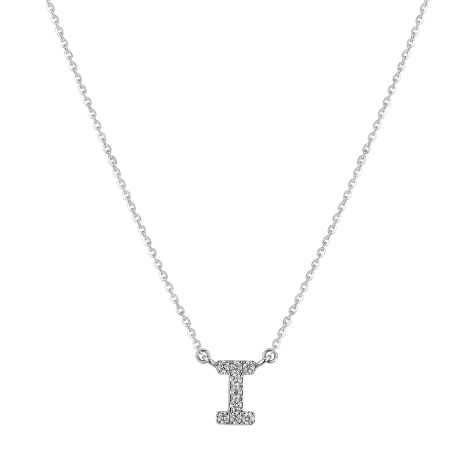 Diamond necklace Shiny Alphabet