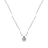 14ct white gold diamond necklace Eye Sparkle2