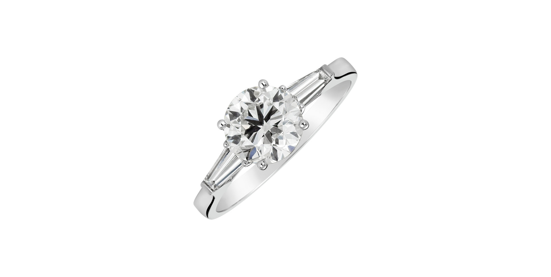 14ct white gold diamond ring Royal Ranger