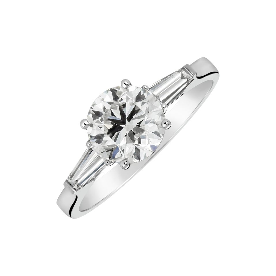 14ct white gold diamond ring Royal Ranger