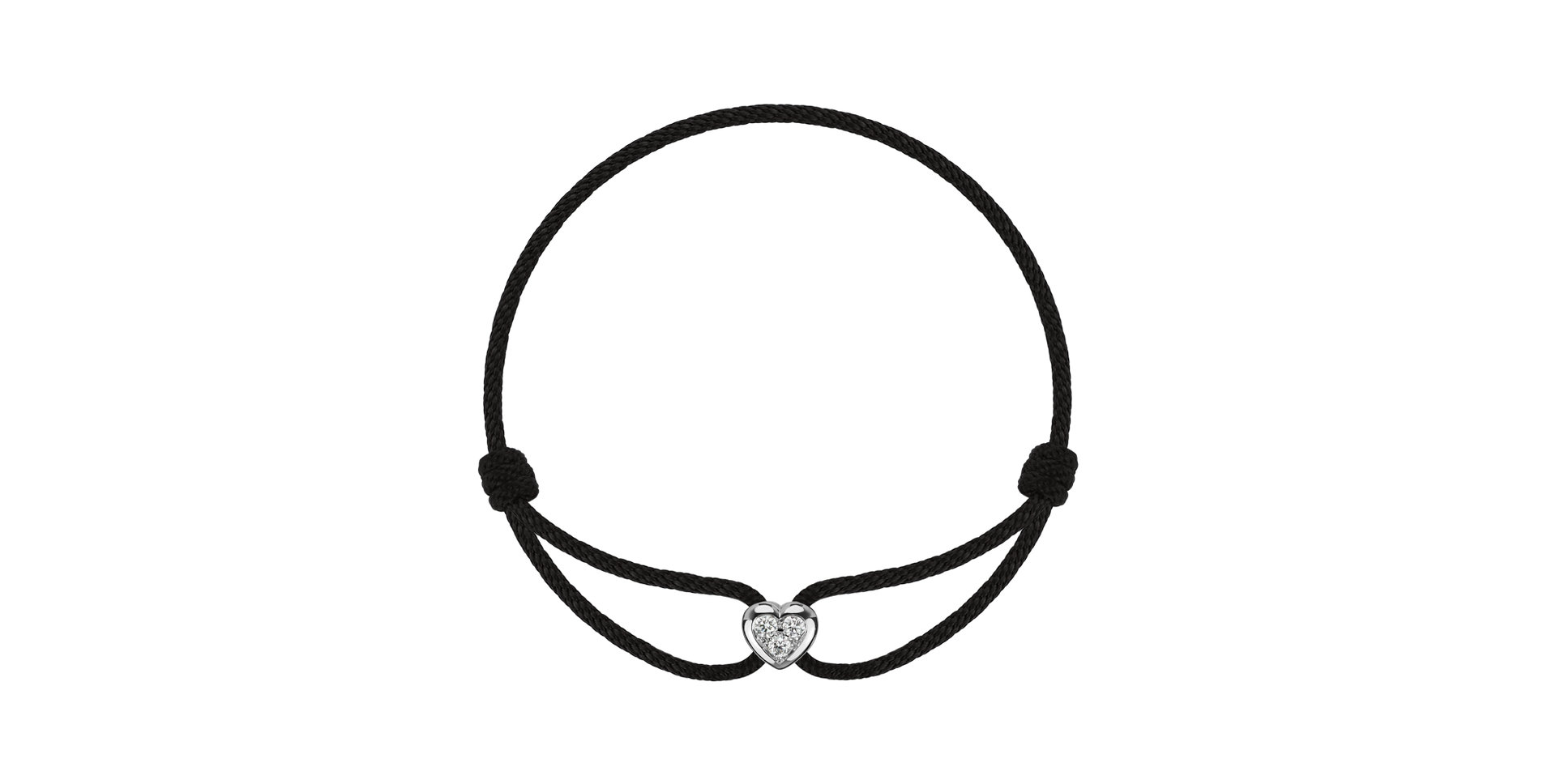 14ct white gold diamond bracelet Thiezile