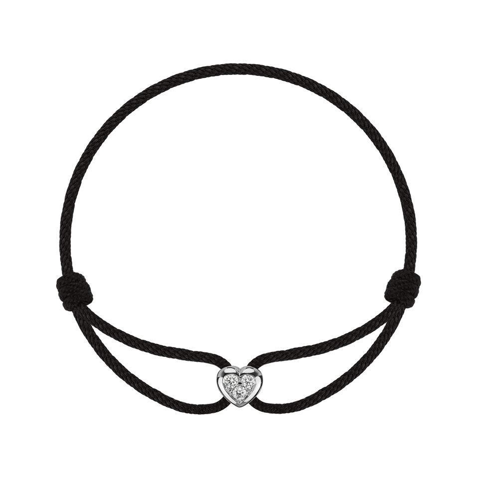 14ct white gold diamond bracelet Thiezile