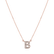 Diamond necklace Shiny Alphabet2
