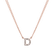 Diamond necklace Shiny Alphabet2
