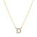 Diamond necklace Shiny Alphabet2
