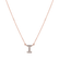 Diamond necklace Shiny Alphabet2