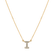 Diamond necklace Shiny Alphabet2