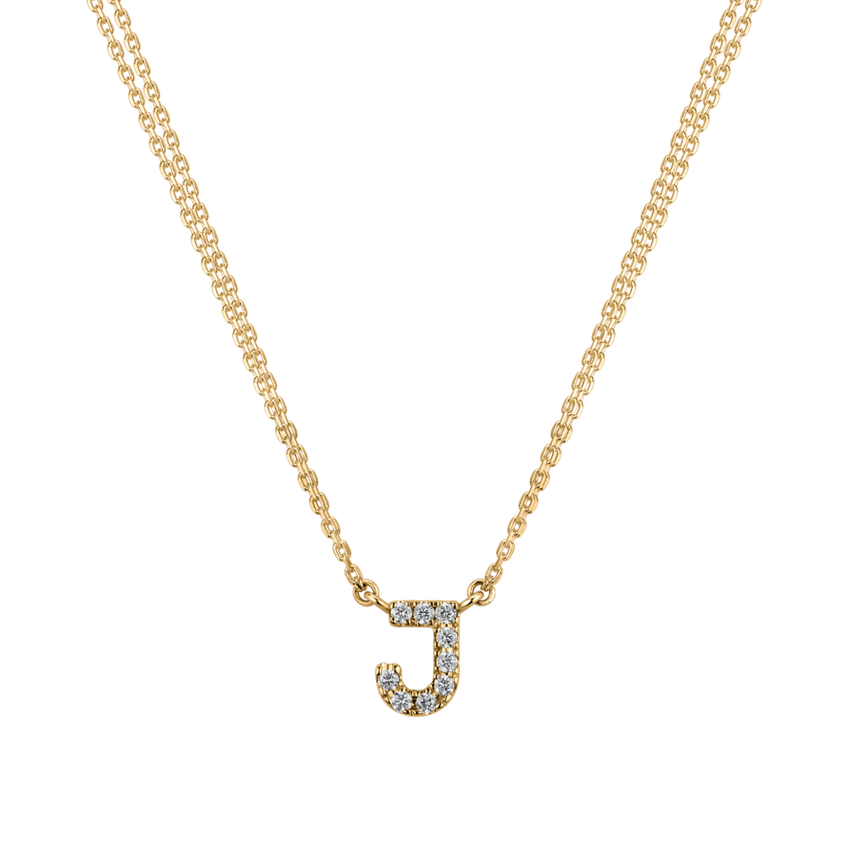 14ct yellow gold diamond necklace Diamond necklace Luxury Clam