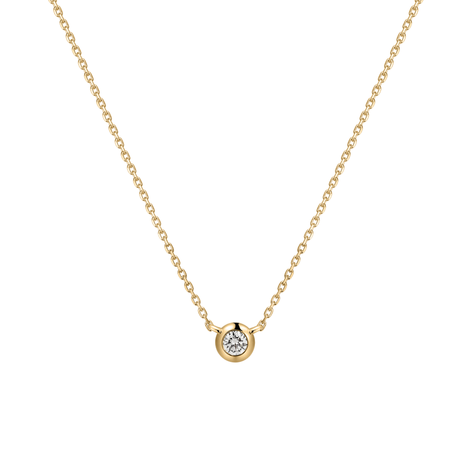 Diamond necklace Sparkling Drop
