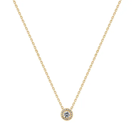 Diamond necklace Glowing Moon