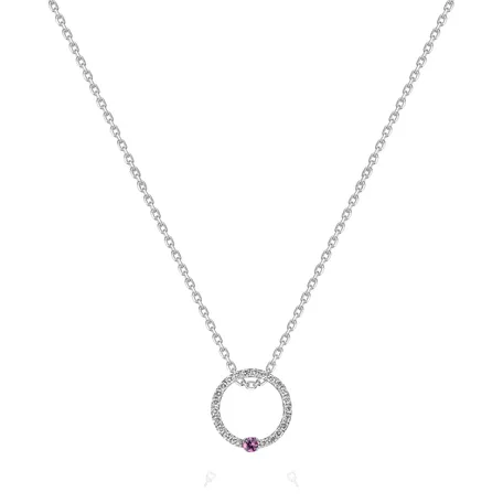 Diamond pendant with Sapphire Fairytale Heaven