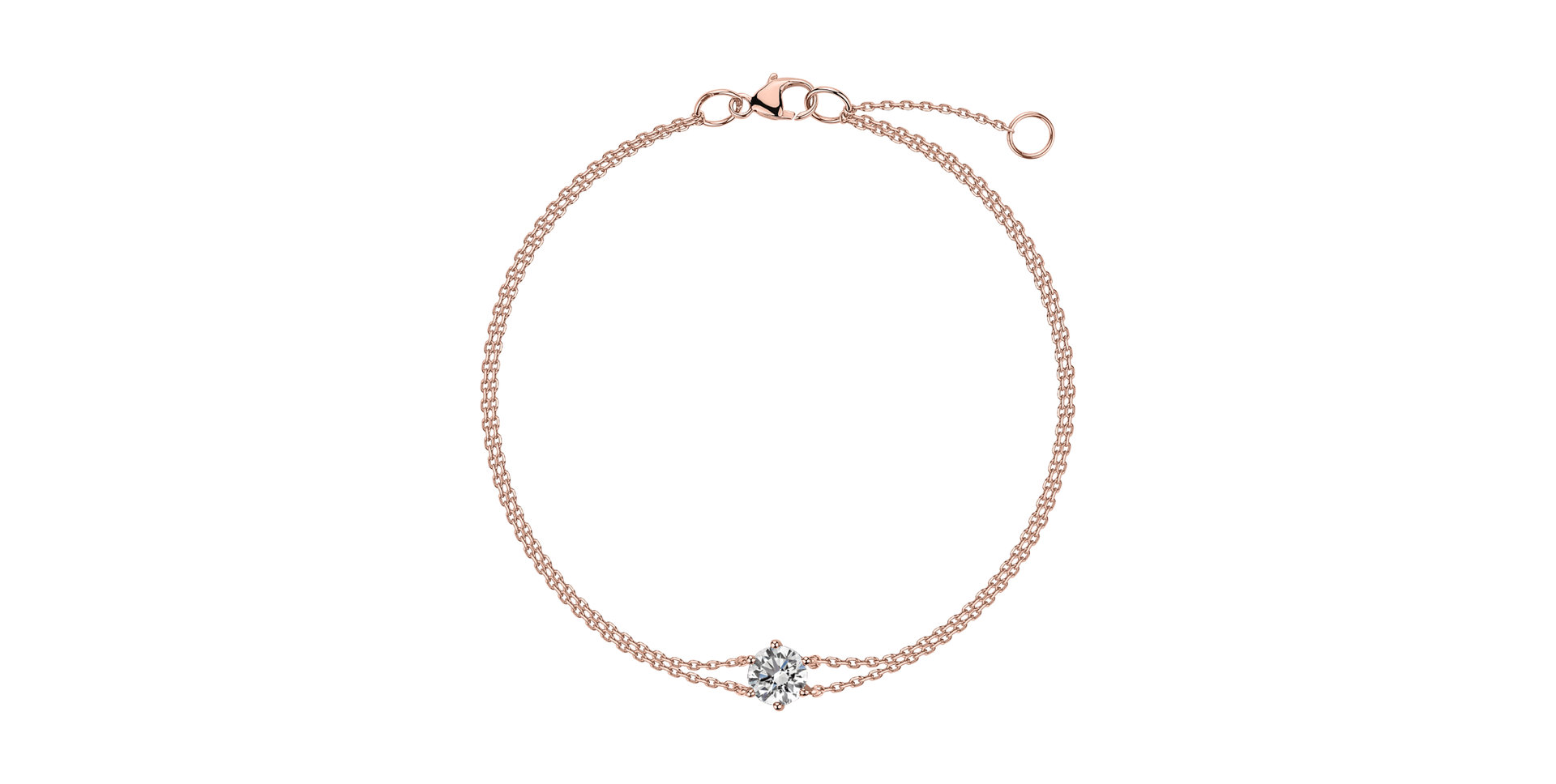 Bracelet with diamonds Essential Shine