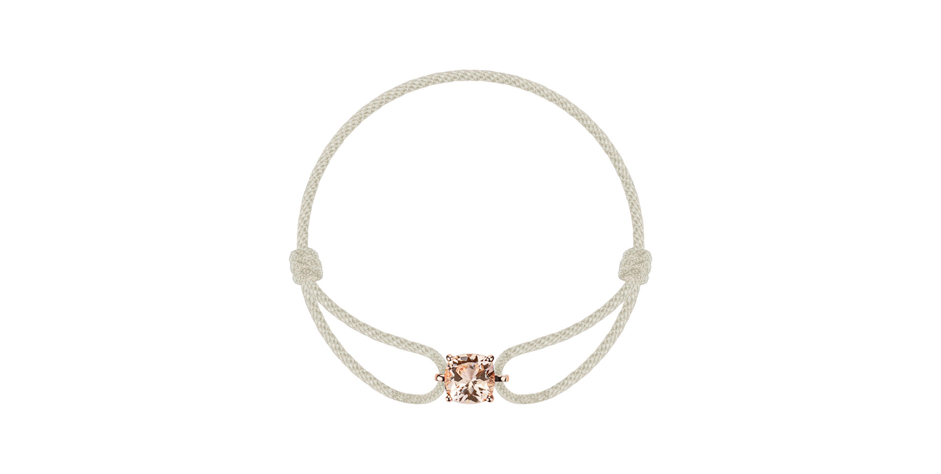 Bracelet with Morganite Faith