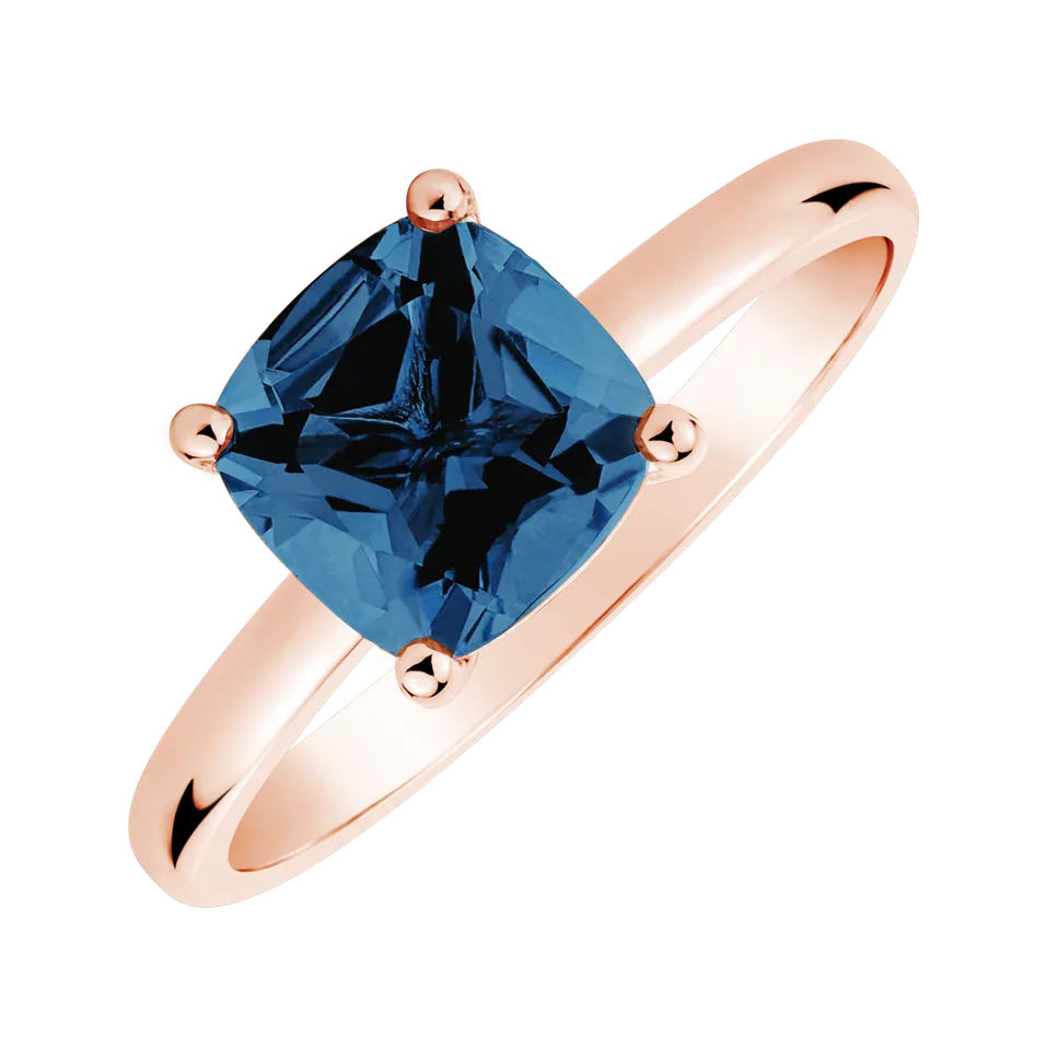 Ring with Topaz Bonbon