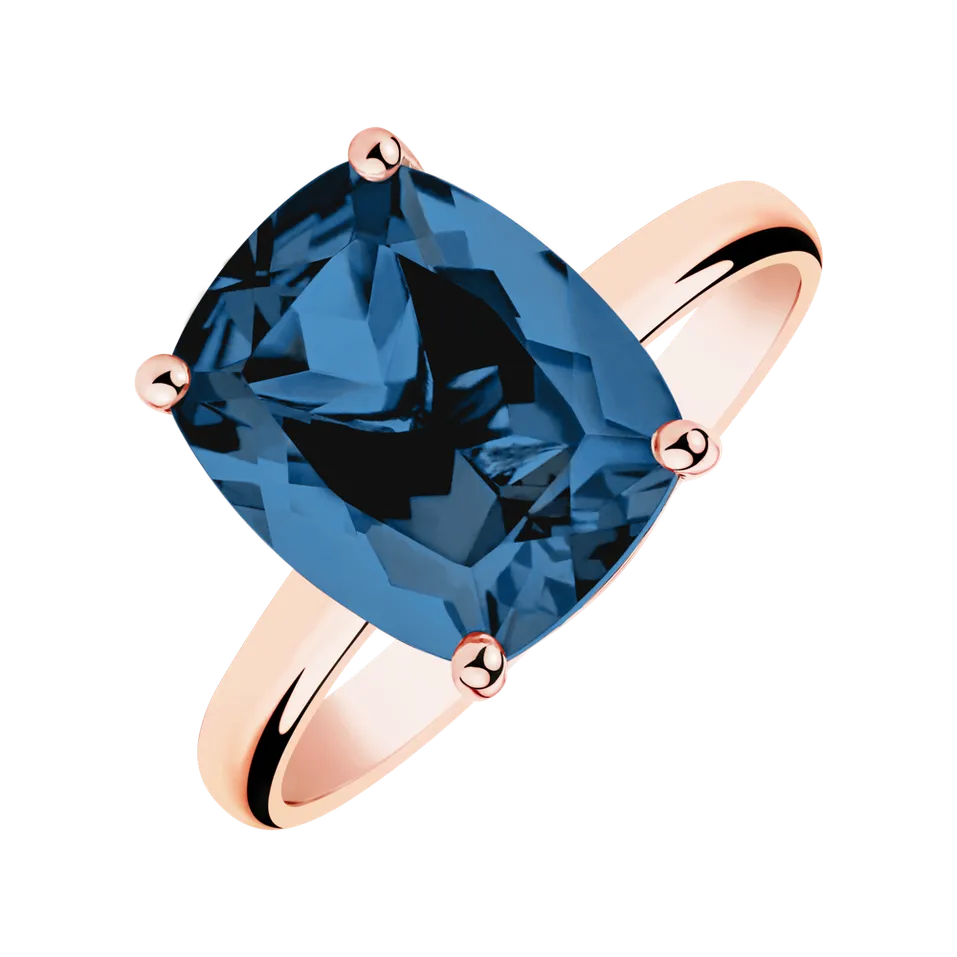 Ring with Topaz Bonbon