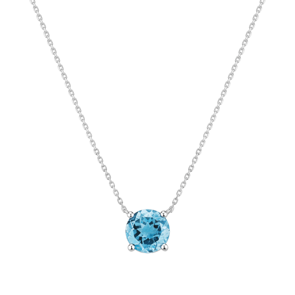 Necklace with Topaz Lucky Glance