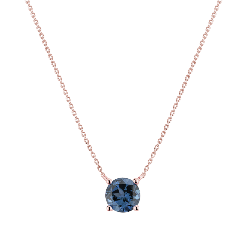 Necklace with Topaz Lucky Glance
