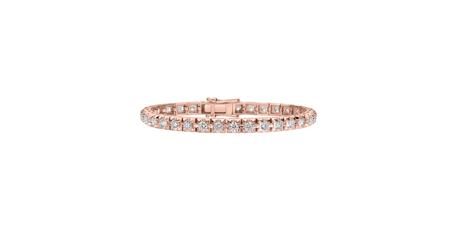18ct rose gold diamond bracelet Ralana