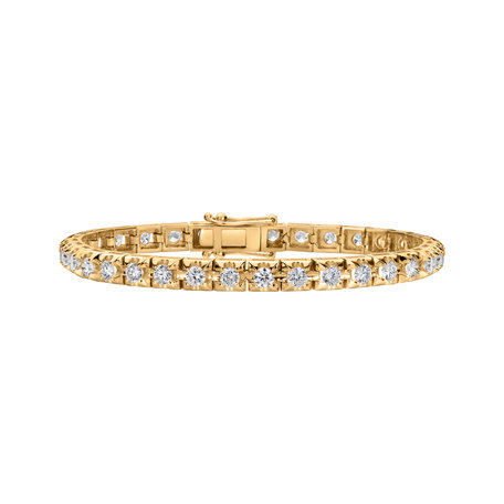 18ct yellow gold diamond bracelet Ralana