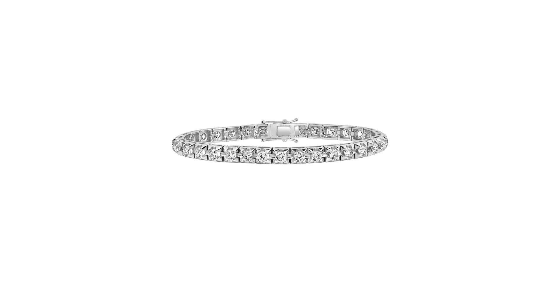 18ct white gold diamond bracelet Ralana