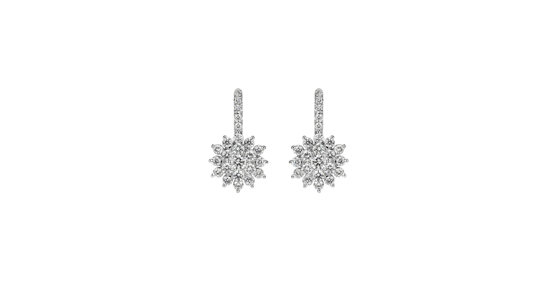 Diamond earrings Evening Sky