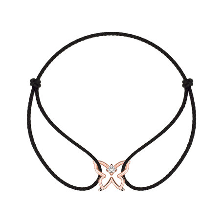Bracelet with cord Enchanting